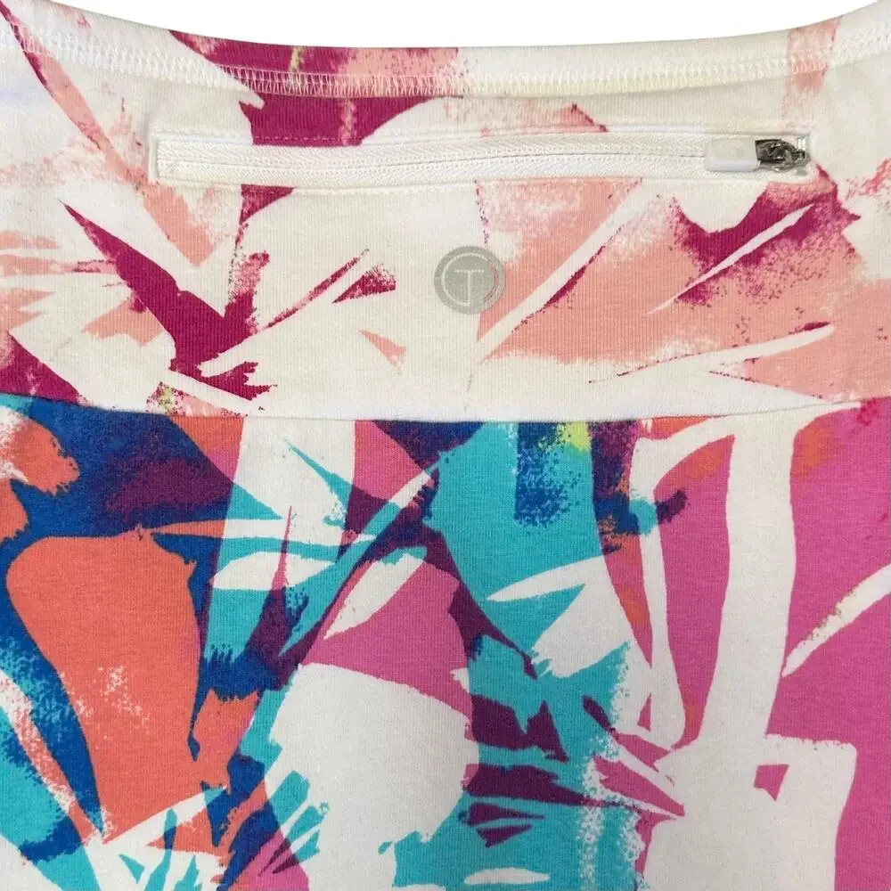 2/$15 T by Talbots Floral Everyday Stretch Skort Petite Size P - Picture 7 of 10